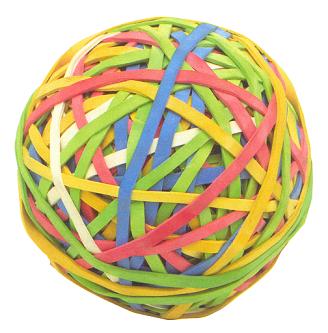 RUBBER BAND BALL MARBIG